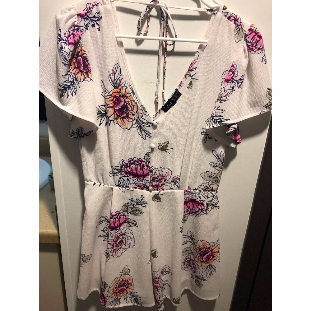 White Romper
